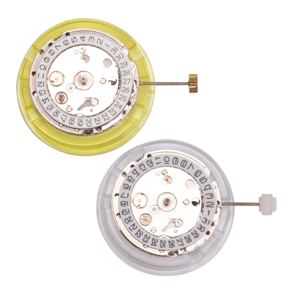 KOOBOOK Automatic Mechanical Watch Wrist Movement Day Date Medium, Silver