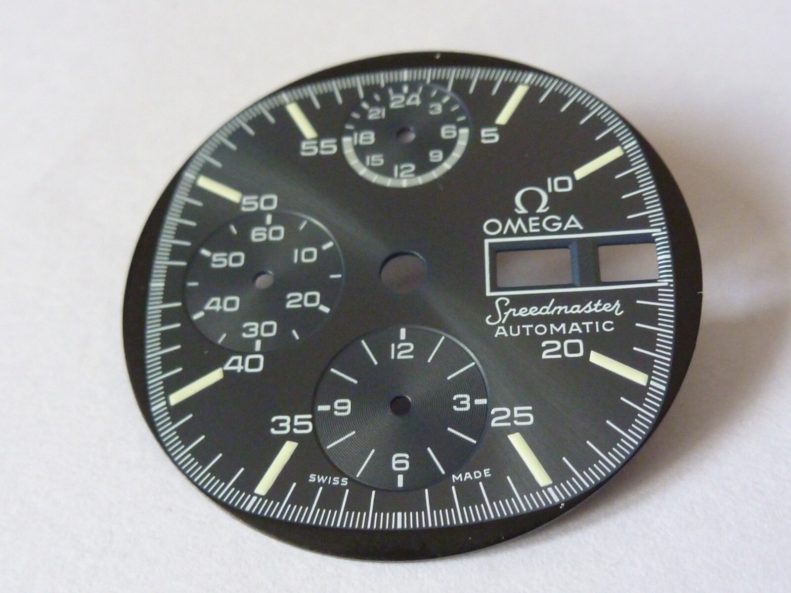 Omega Speedmaster 1045 dial Black 176.014 TV Automatic Chronograph service dial