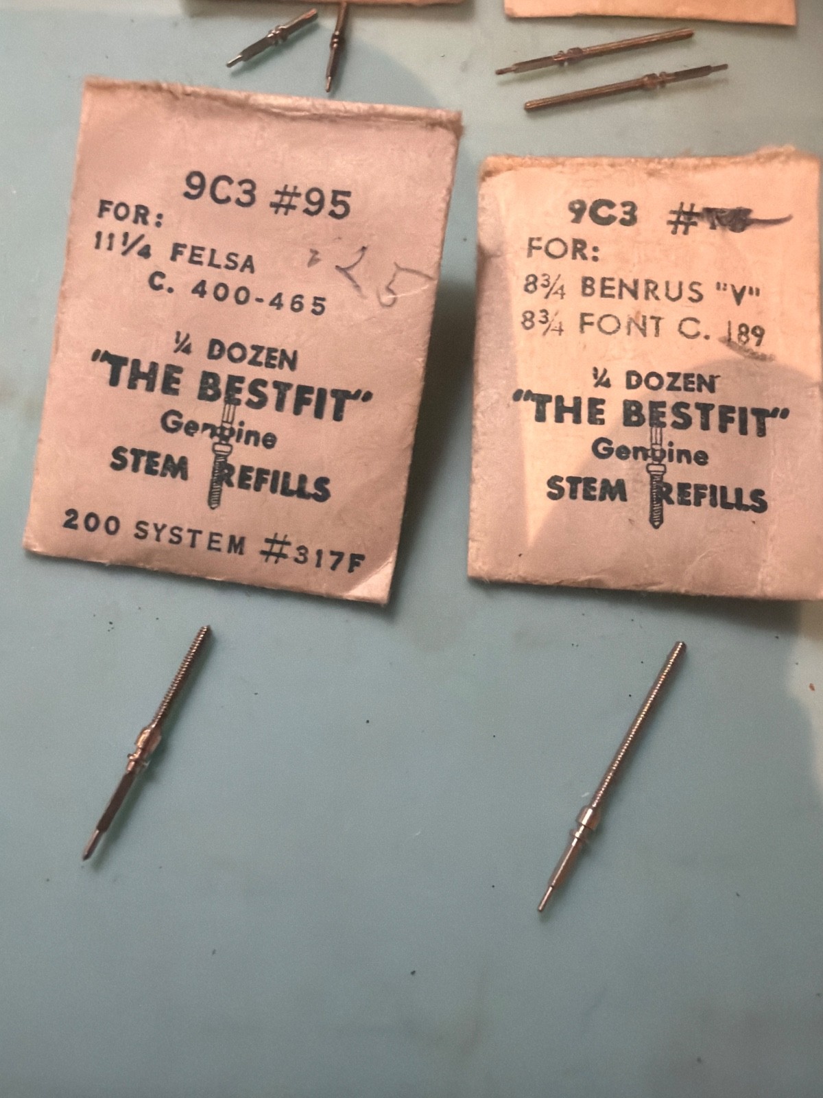 NOS – Winding Stems – Bestfit – Various Calibers – Choose from drop down list