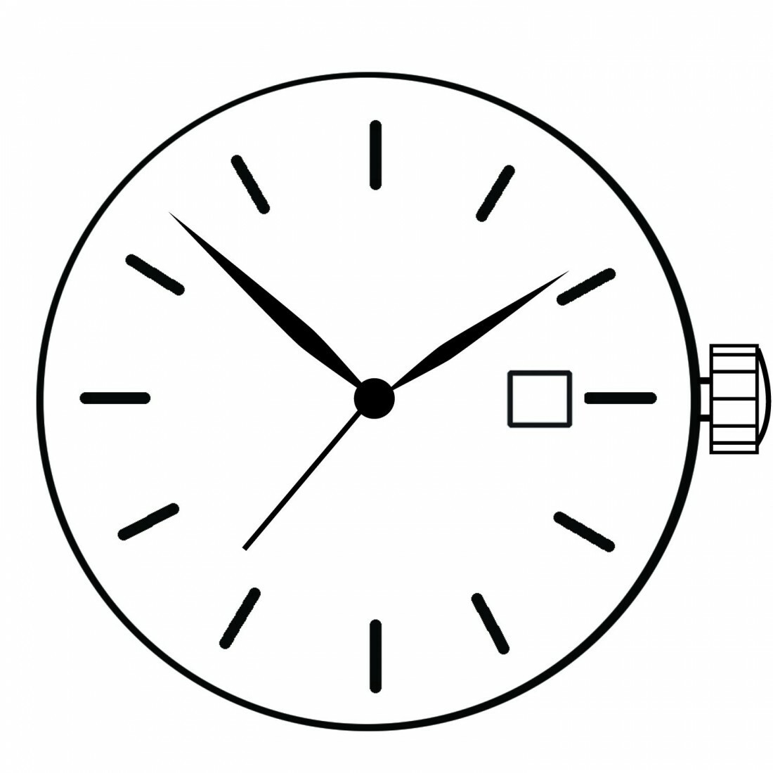 For Genuine Ronda 785 Quartz Watch Movement, 3 Hands, Date At 6 Repair Parts