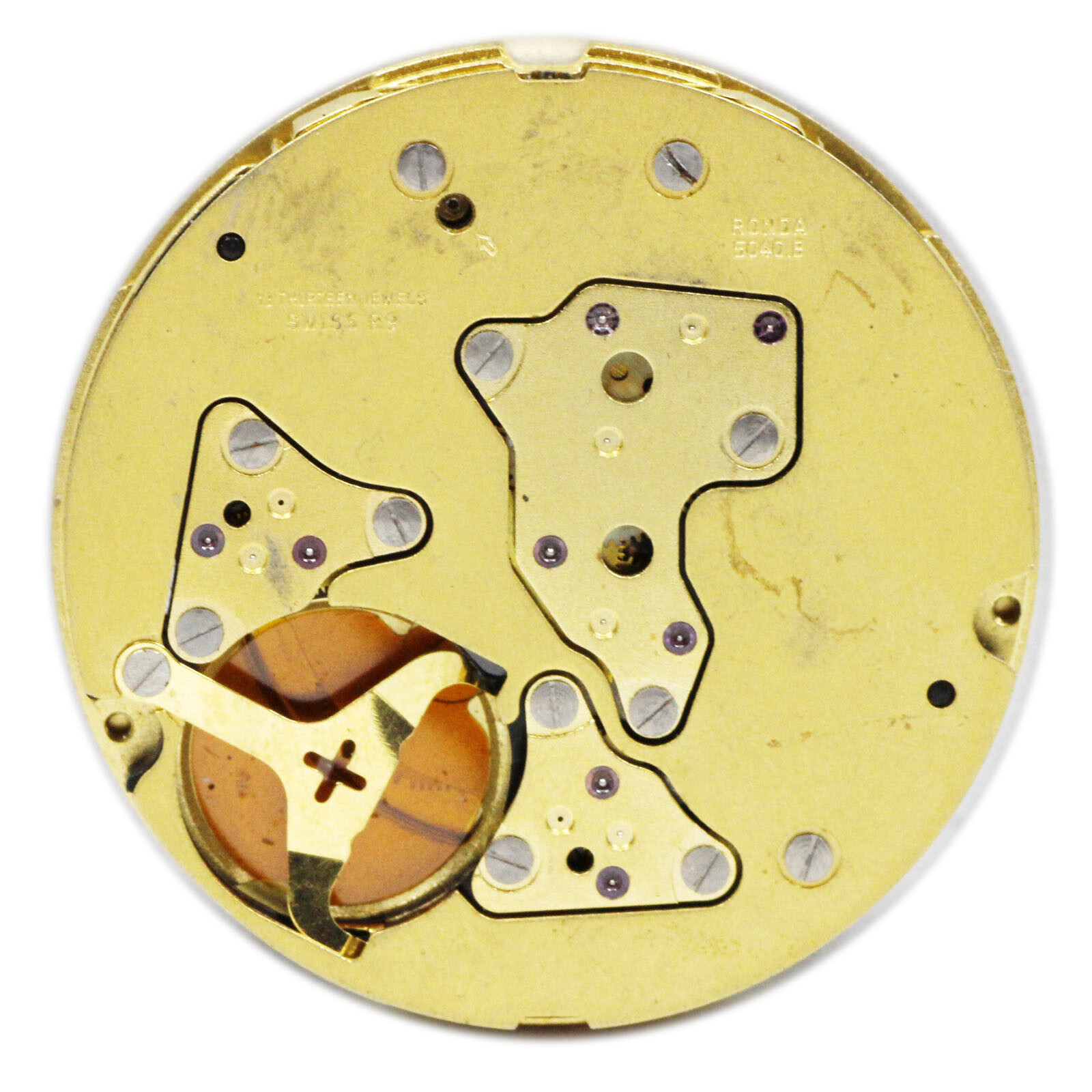 Ronda Movement R.5040.B For Tag Heuer in as is Condition.