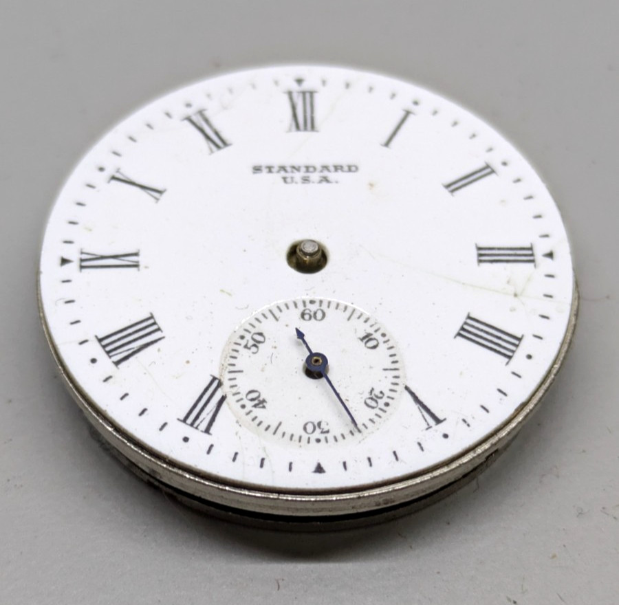 ☑️NEW YORK STANDARD USA WATCH COMPANY 102268 GRADE Excelsior Chronogrph Est 1912