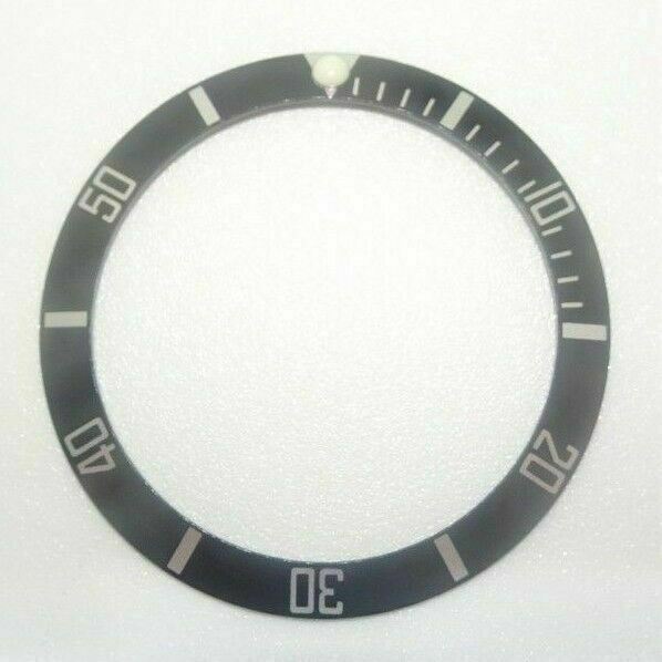 QUALITY BLACK BEZEL INSERT FOR ROLEX SUBMARINER NO DATE 14060, 14060M – UK STOCK