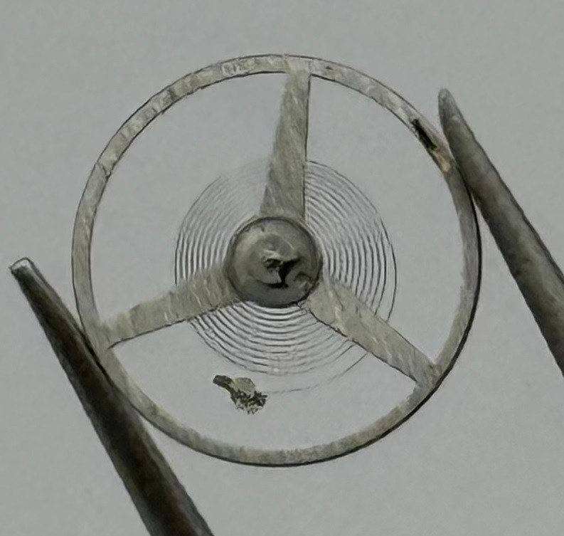 Cupillard 233-68/21 Balance Wheel Complete And Spring 10½’’’ 5396 /1 Watch Parts