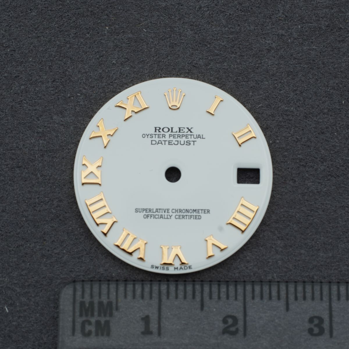 Rolex Zifferblatt Dial Oyster Perpetual Datejust 31 Damen Weiss 178273