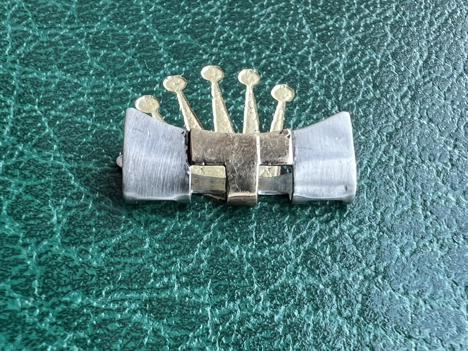 Authentic ROLEX End Link Jubilee 55 20mm TWO TONE (One link) – OC#55
