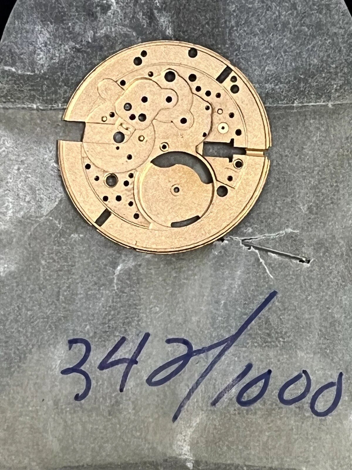 Omega New-Old-Stock Bumper Automatic ***Mainplates***