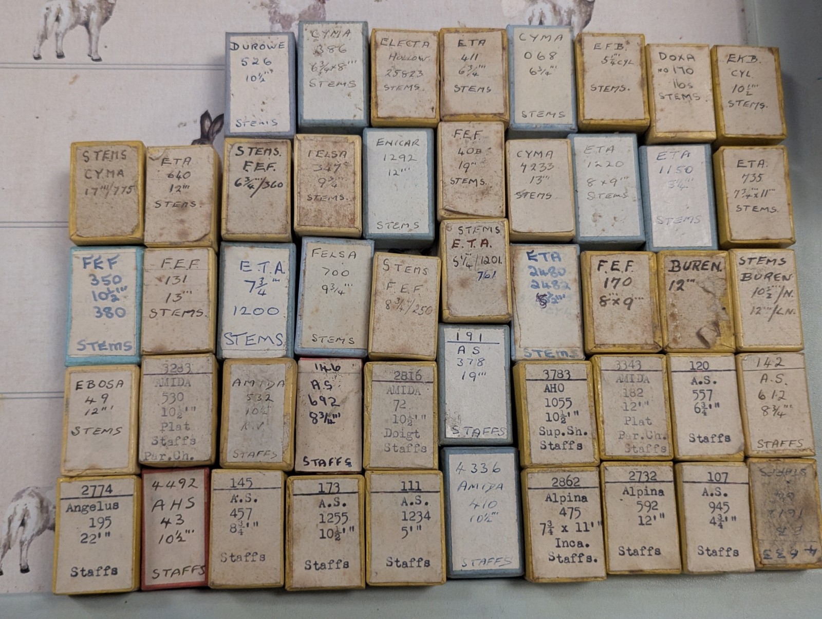 Watch Parts, New Old Stock in Boxes, Various Makes / Cals, ETA, Alpina etc #R621
