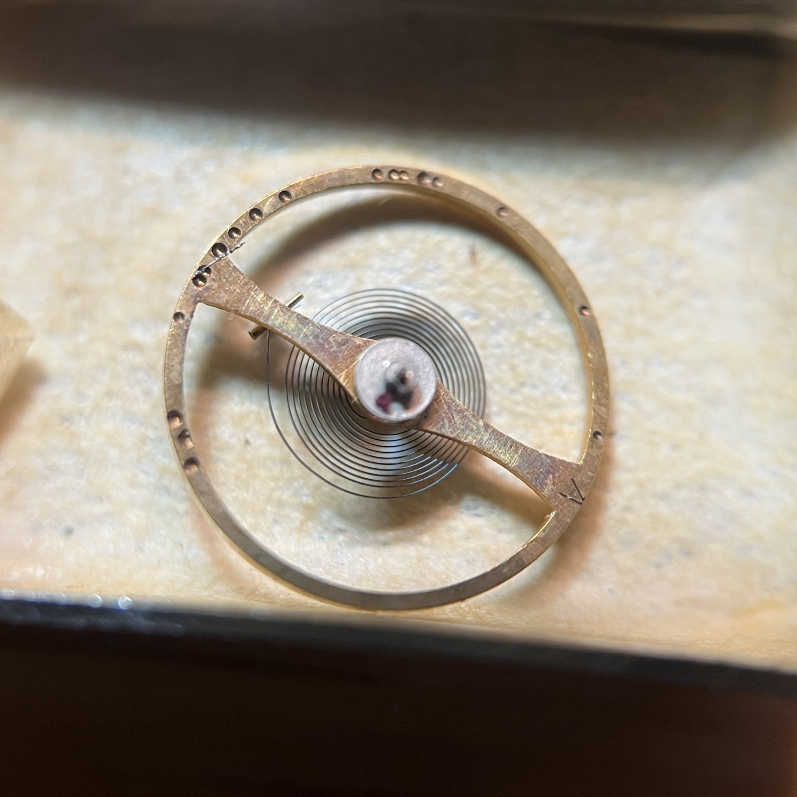 Universal Geneve Part 721 Balance Complete for Calibers 215 / 218 (Sold As-Is)