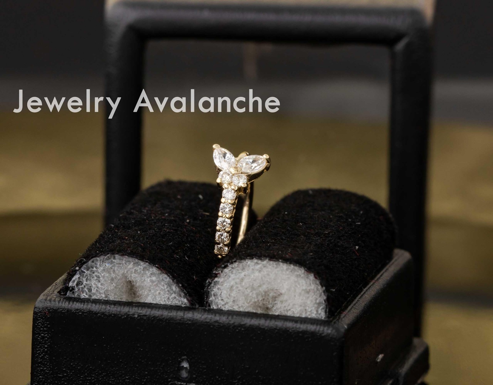 20G 14K Gold 0.15 ctw Diamond Butterfly Nose Hoop Ring Women’s 5/16″(8mm) Nos…