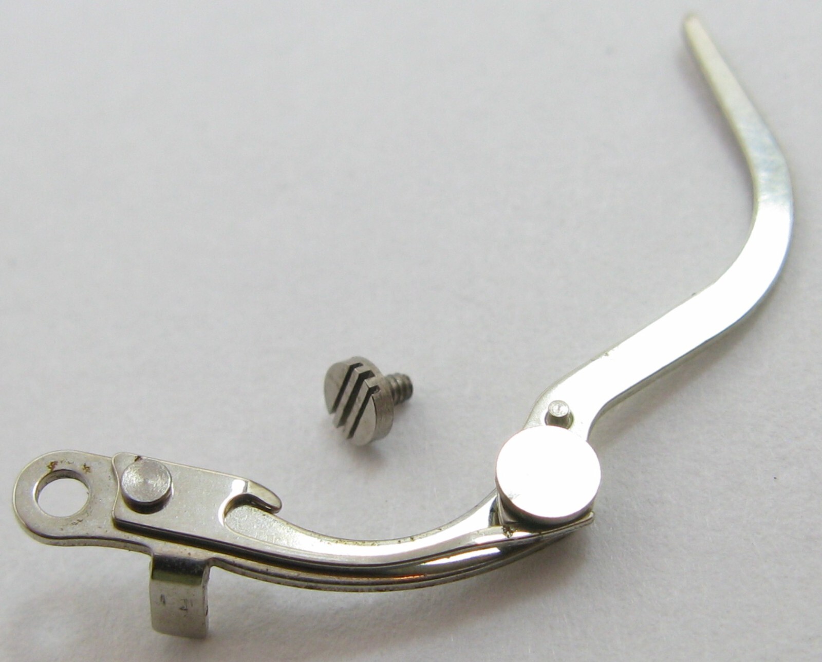 Poljot 3133 chronograph watch movement part one(1) lever for hammer 8140 + screw