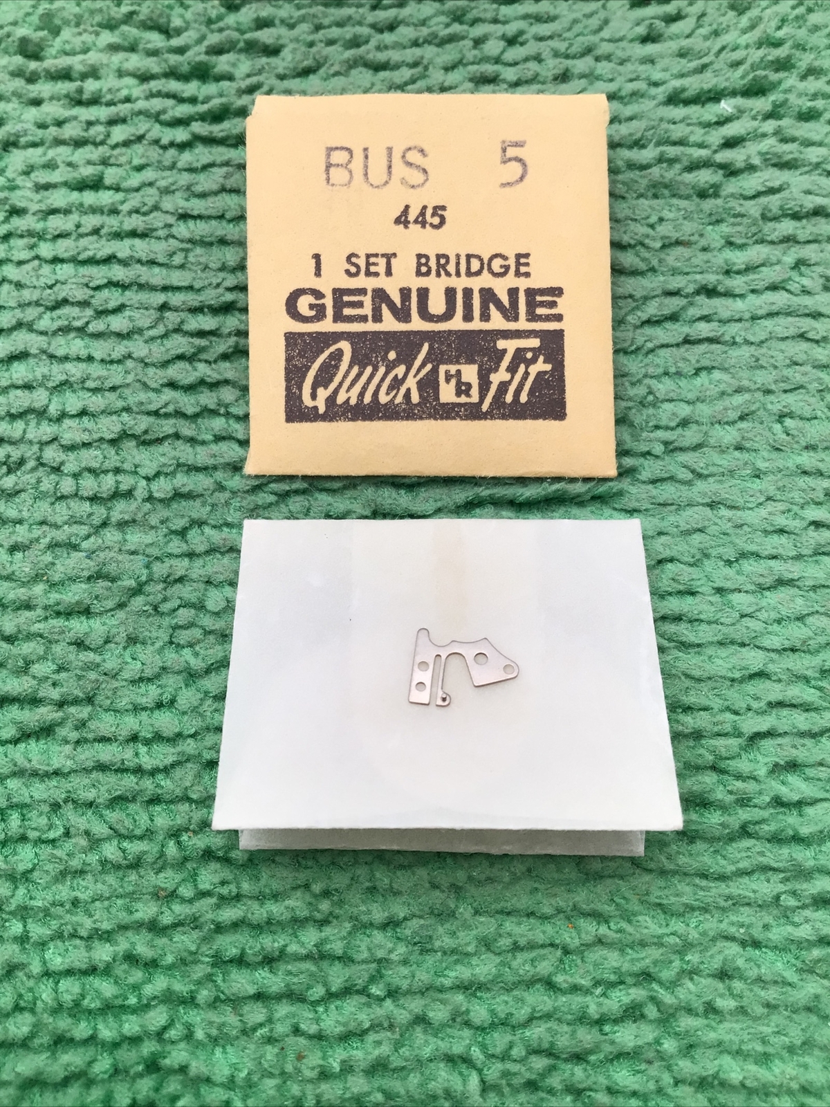 Buser 5 Set Bridge Setting Lever Spring Watch Part 445/97