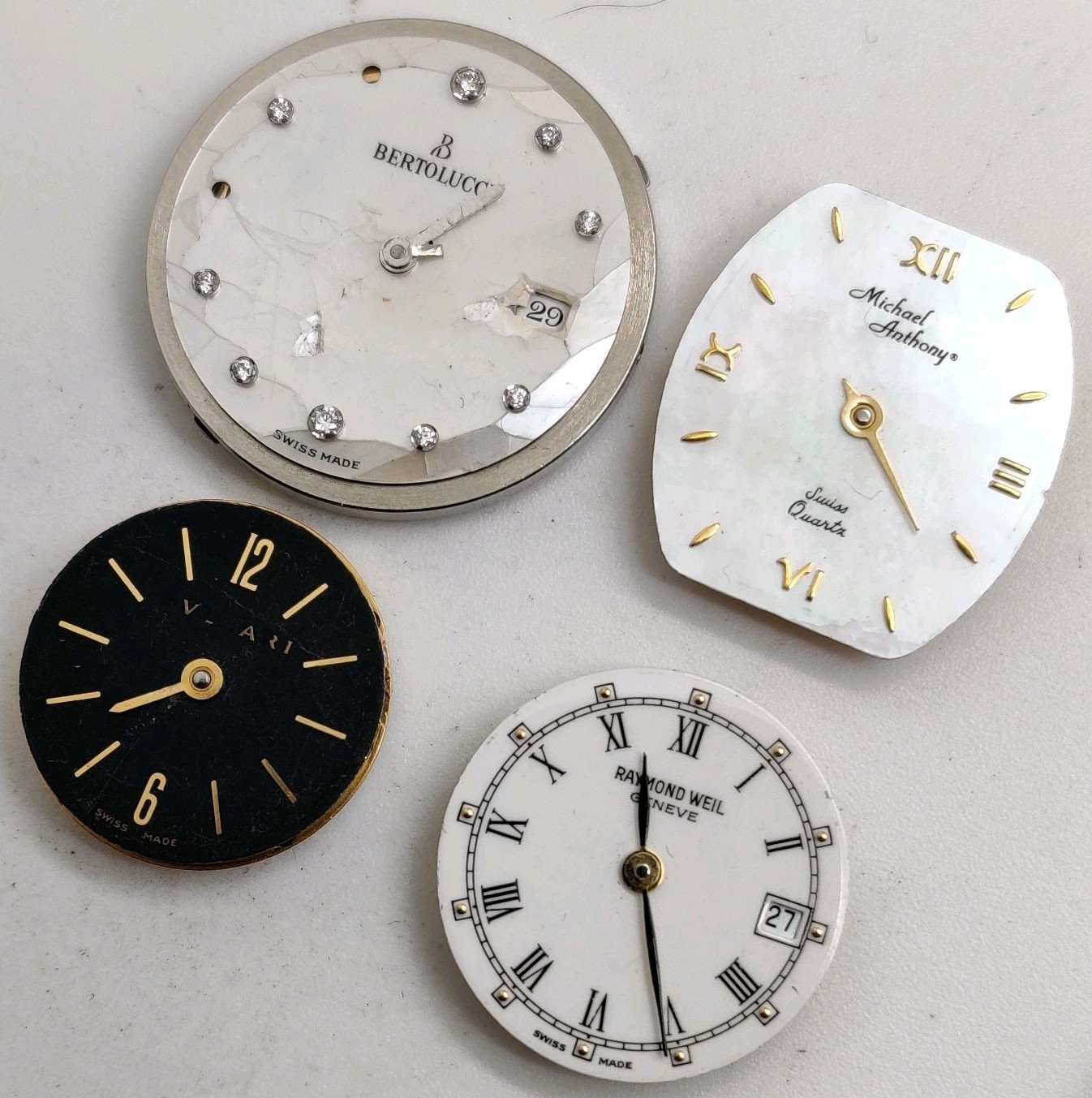 4 ETA 956.032 956.112 956.412 Swiss quartz movements For Repair