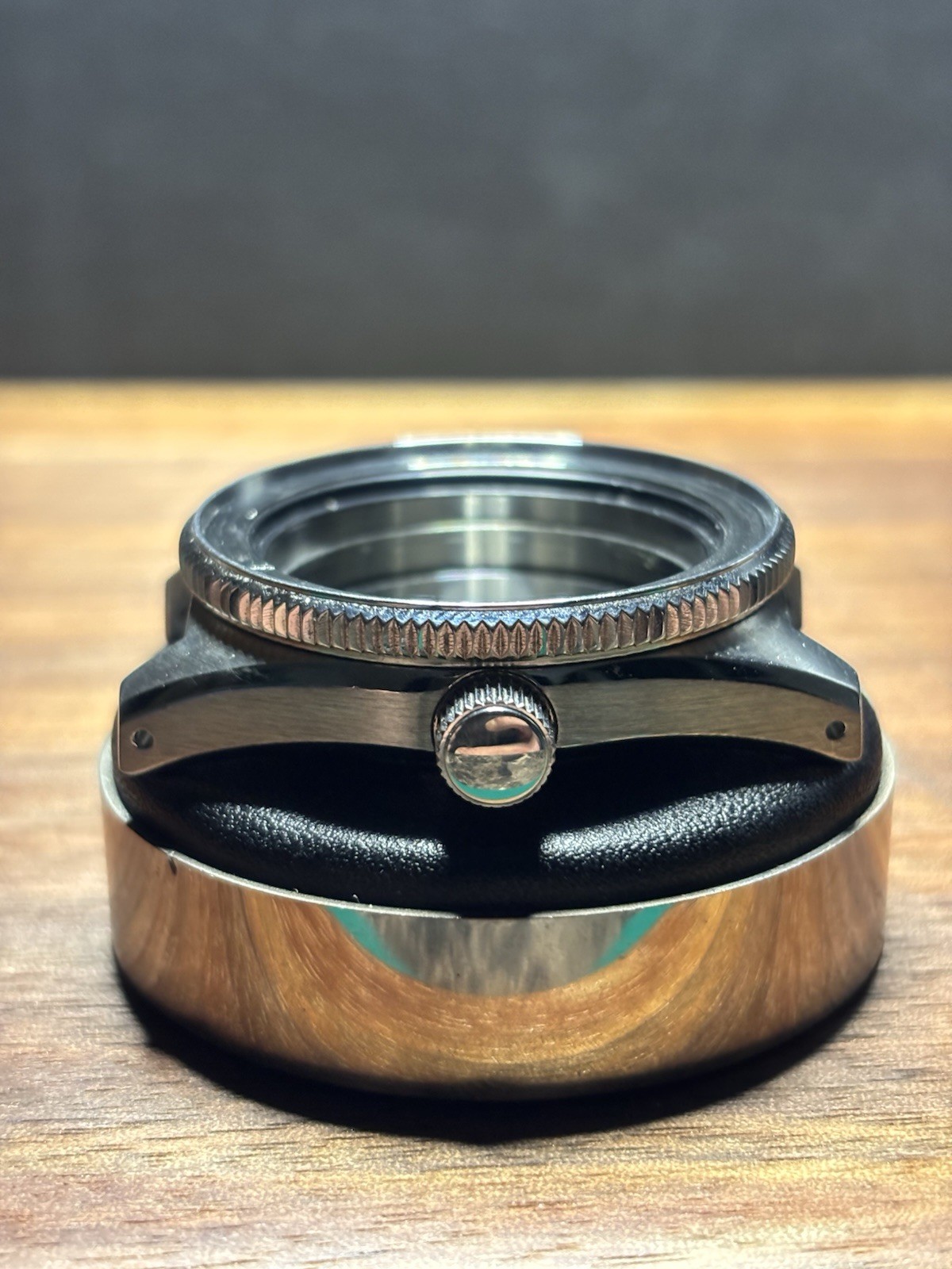 SKX 62-mas Style Case With Bezel, Crown, Case Back And Crystal Gasket-40mm