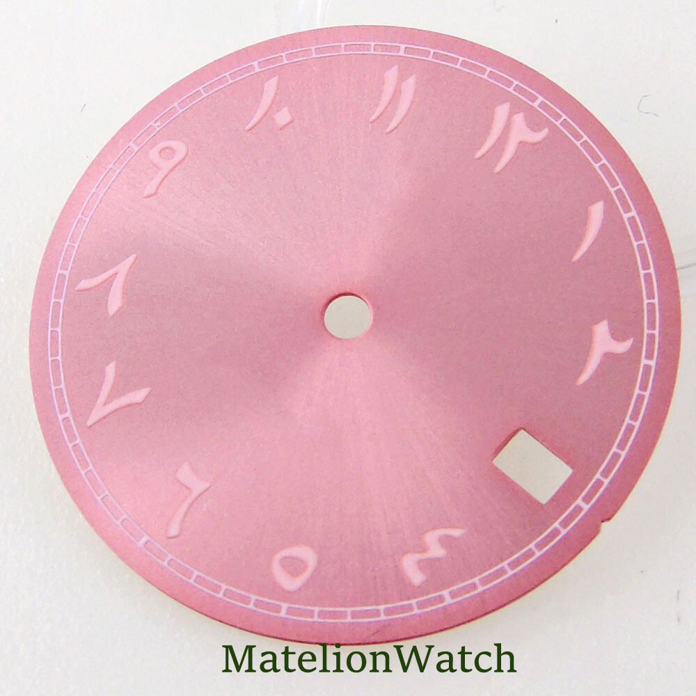 Fits NH35A Movement 29mm Watch Dial Faces Persian Farsi Numbers Date Luminous