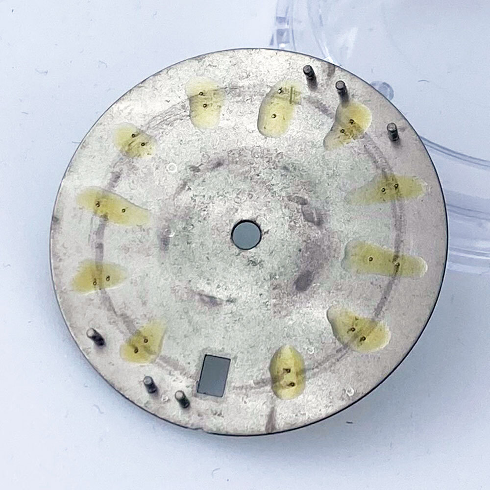 29mm Black Blue Green Luminescent Dial and Hands fit NH35 NH36 Movement