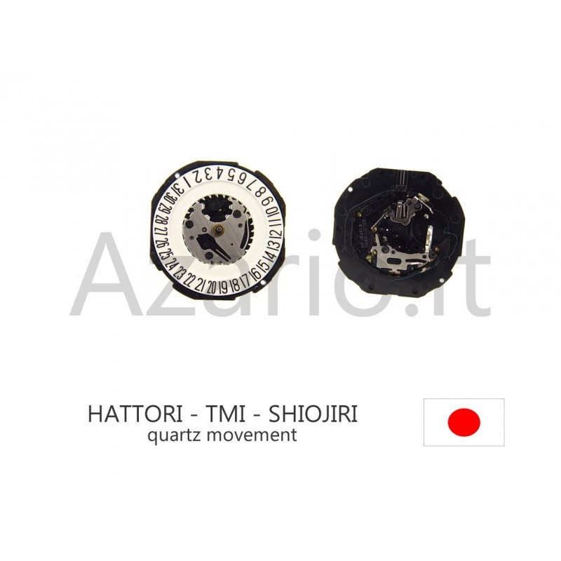 HATTORI PC32 quartz movement date 6 movement quartz Shiojiri TMI watch Japan