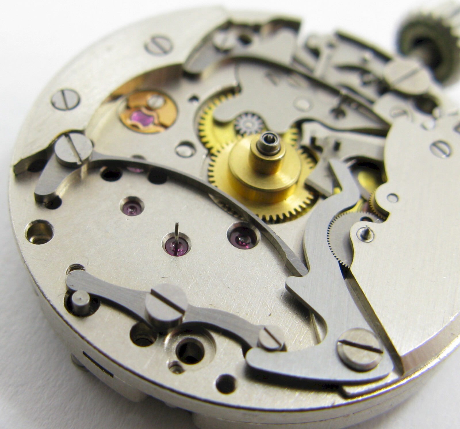 Tissot Lemania 1281 chronograph 3 registers 17 j. Watch Movement for project …