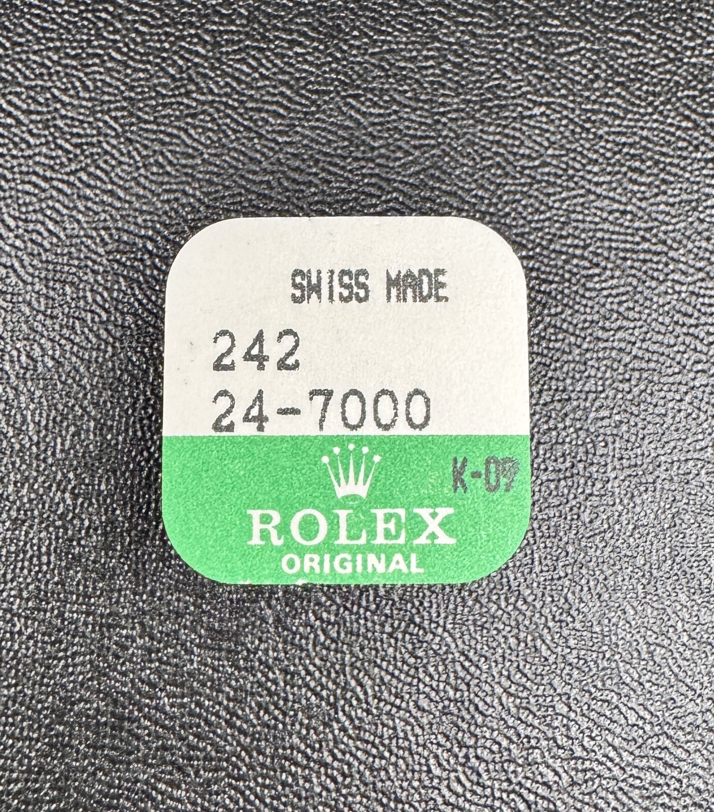Genuine Rolex 242 24-7000 Case tube Watch Caliber Part