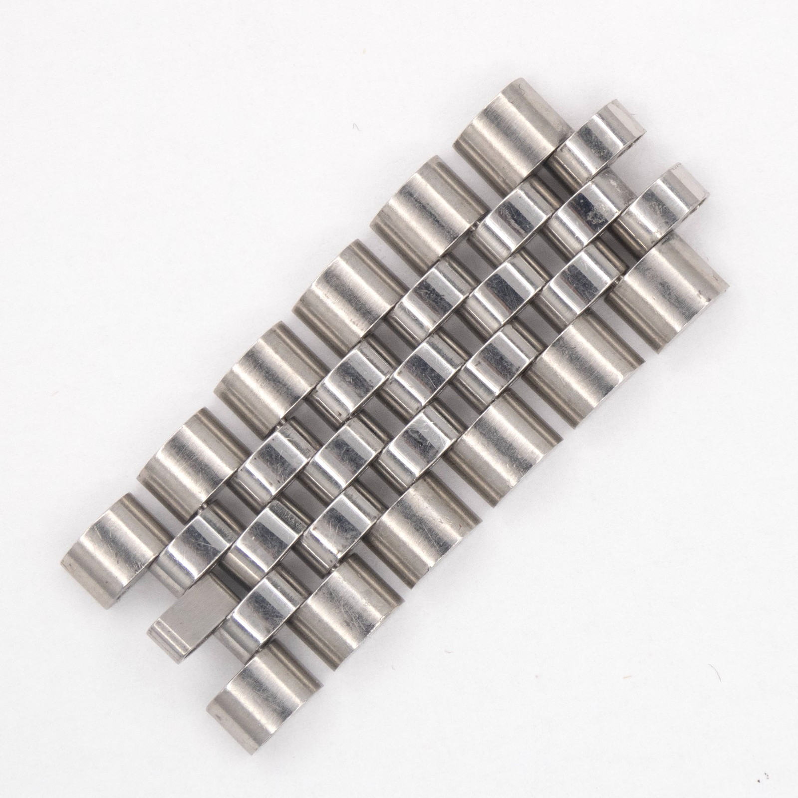 TAG Heuer 1000 5-Link Stainless Steel Tapered Wristwatch Bracelet Links