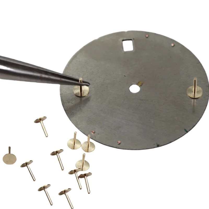 0.6mm Watch Dial Foot Pin Copper Locator Repair Part Universal Dial Fix Pin