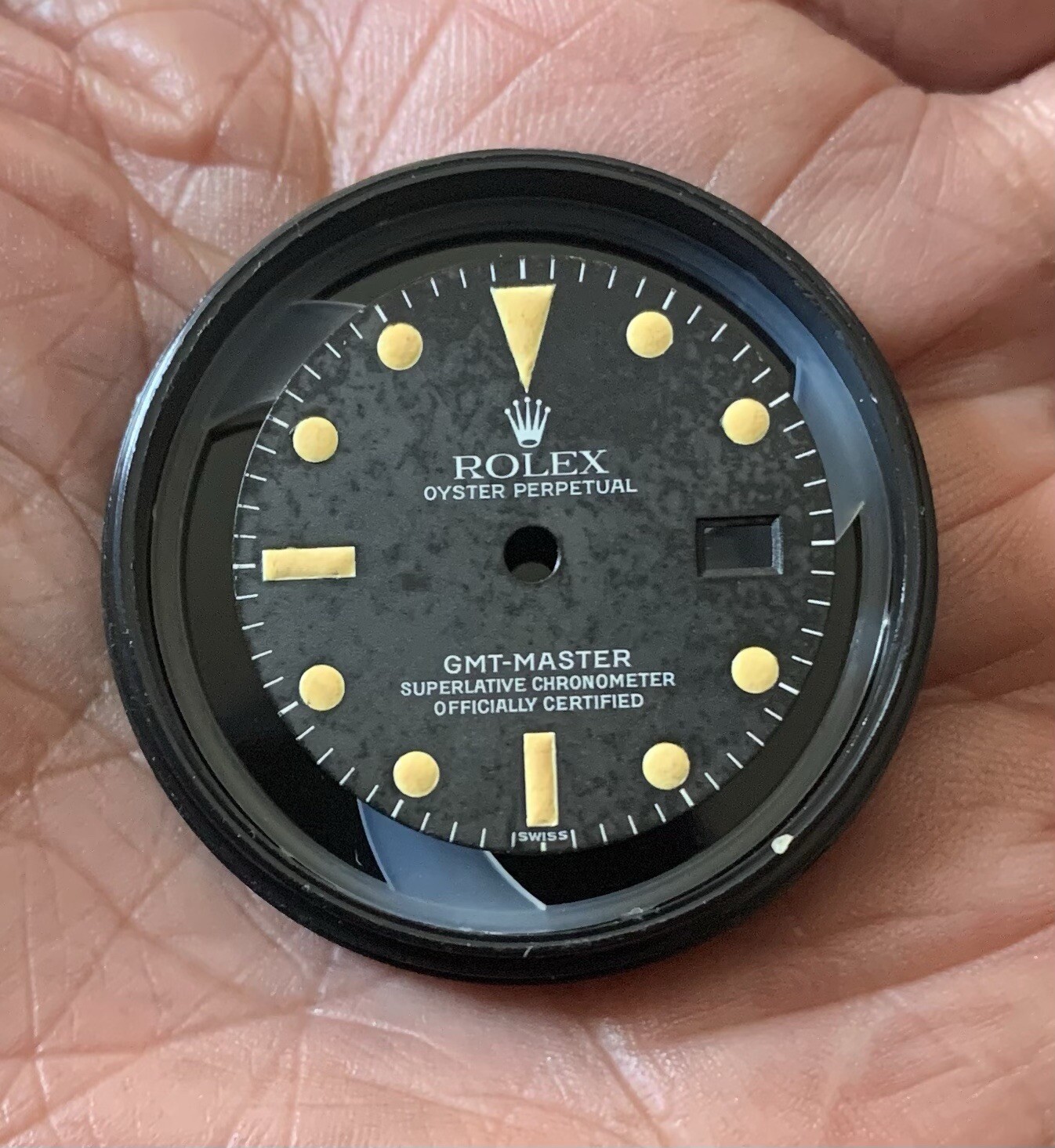 Rolex 1675 Gmt Service Repair Caliber 1570 Have Stain Damage
