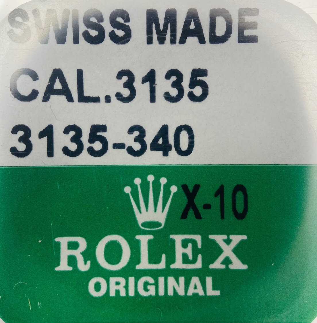 ROLEX FACTORY SEALED THIRD WHEEL 3130 3135 340