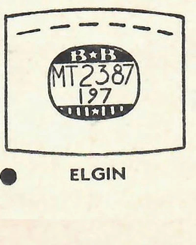 ELGIN : MULTIPLE MODELS – Tonneau 23.8mm x 19.7mm