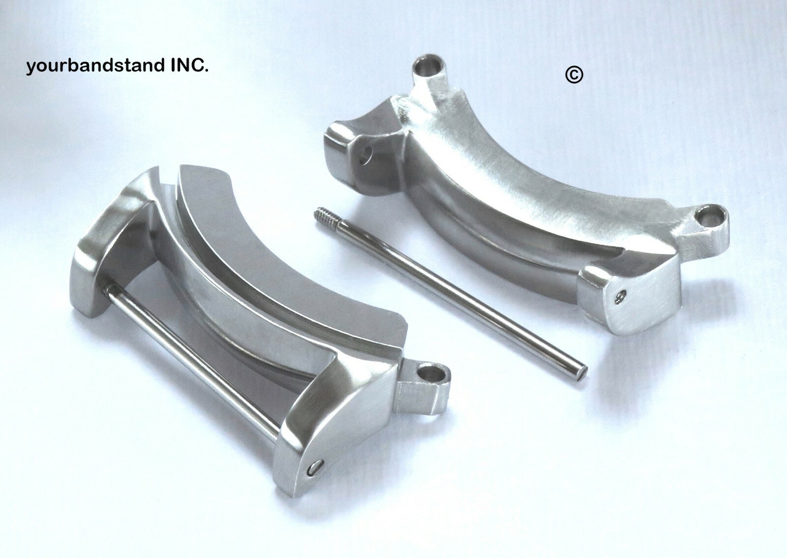 Silver brushed finish adapter Fits Citizen Eco-Drive Diver NH6934_08F NH6930-09F
