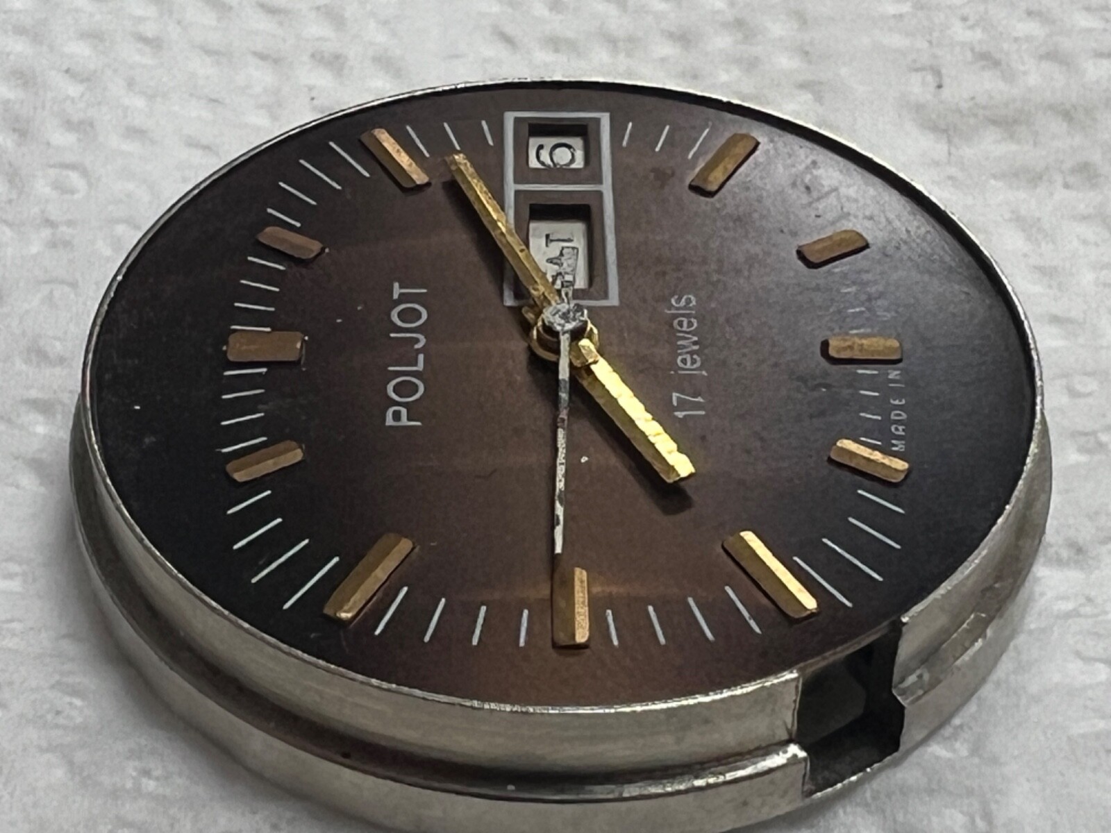 VINTAGE USSR Made POLJOT Watch Movement Cal. 2628.H