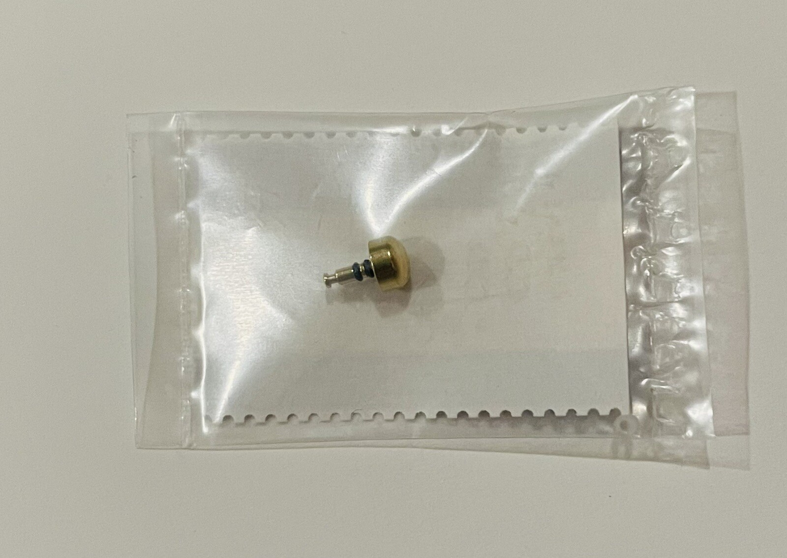 New Genuine Citizen Yellow Gold Color Complete Pusher, Push Button Part 508-3799