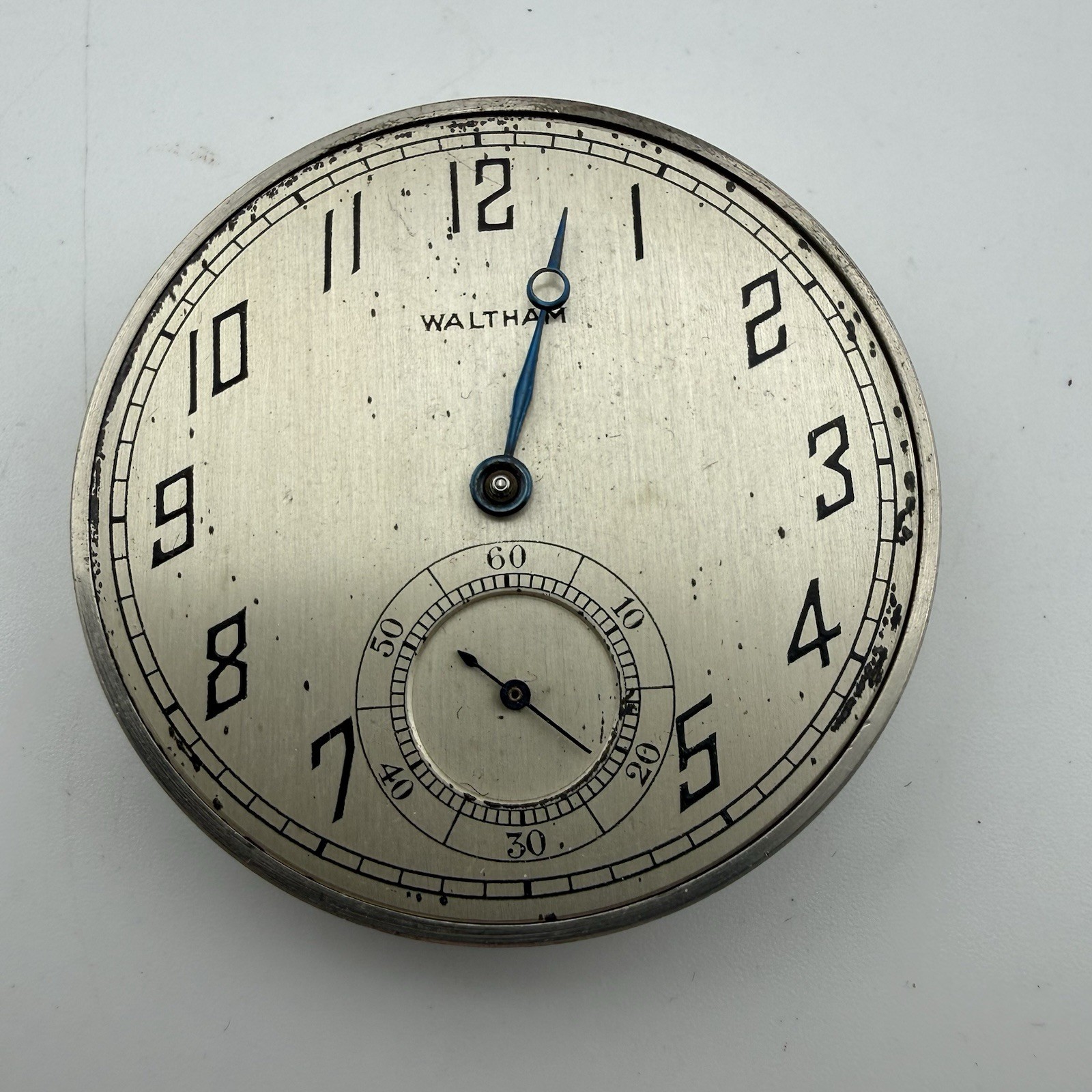 Waltham Pocket Watch Movement Size 12s Grade 220 Model 1894 – For Parts