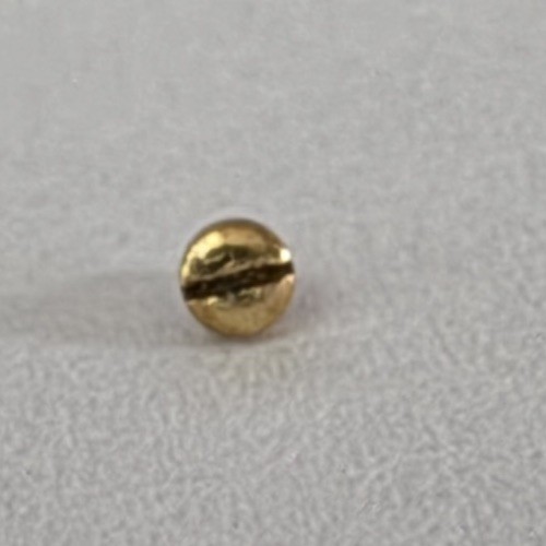 LADIES EBEL SPORTWAVE 18K GOLD BEZEL SCREWS 1.70MM IS WIDTH OF TOP OF SCREW