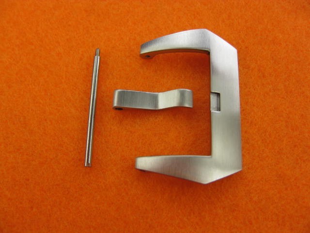 24mm Swiss Stainless PRE-V SCREW IN BUCKLE made for PANERAI 2PC Brush 24 2 pcs P
