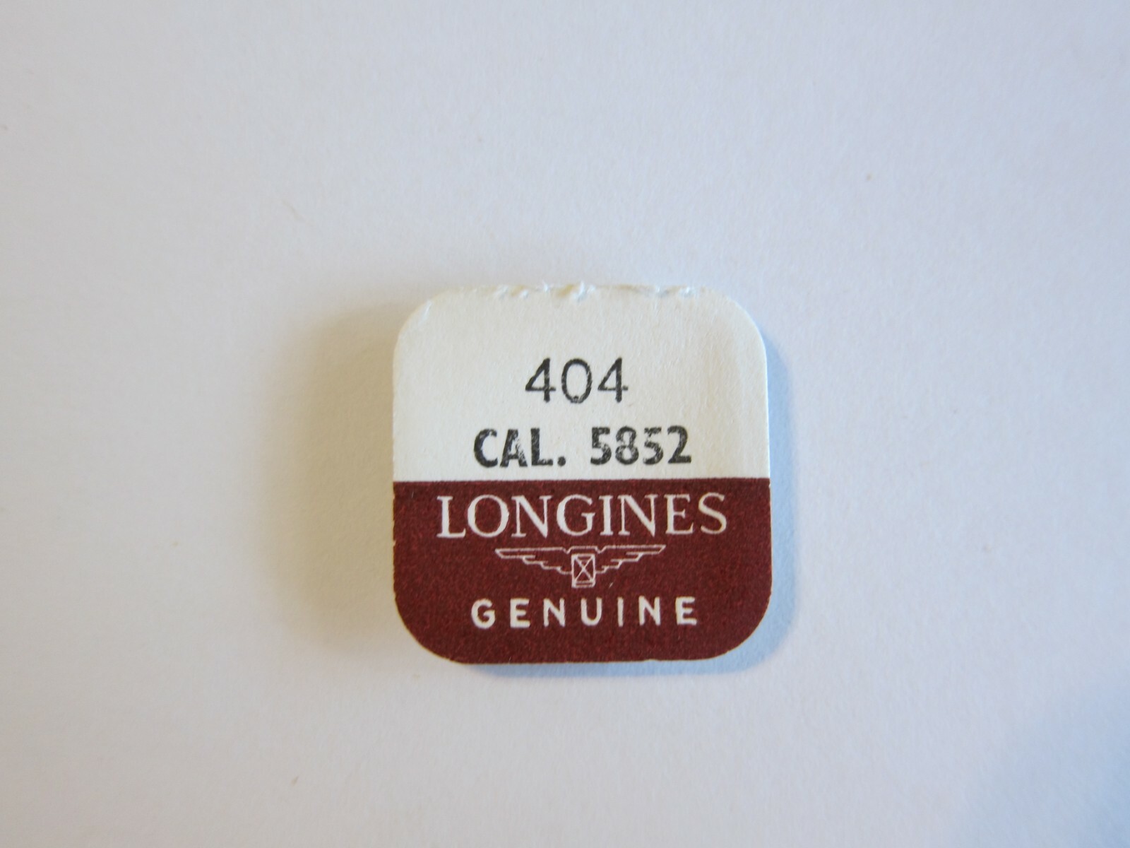 LONGINES 5852 WINDING MALE STEM NOS WATCH PART #404 (3 piece)