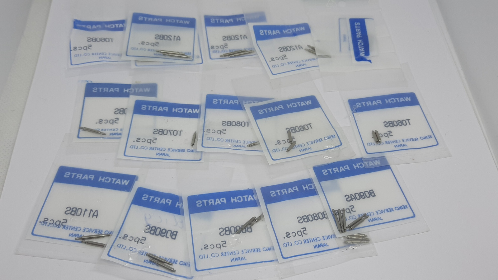 Lot of Vintage Seiko Ladies Watch Bracelets Push Pins Watch Parts 1980′ / 1990′