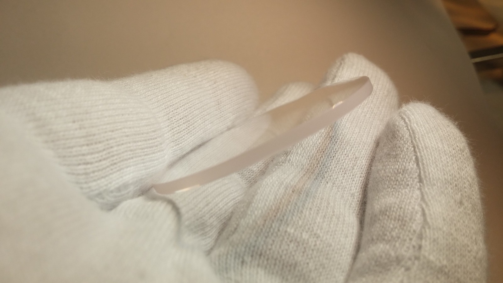 aftermarket crystal Sapphire 40.5mm replacement x 2mm thick for watch repair