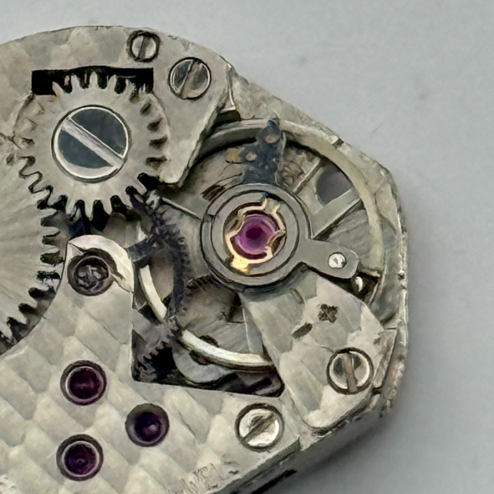 FHF 69-21 Watch Movement Swiss Manual Wind Vintage Parts Repair 15.3mm