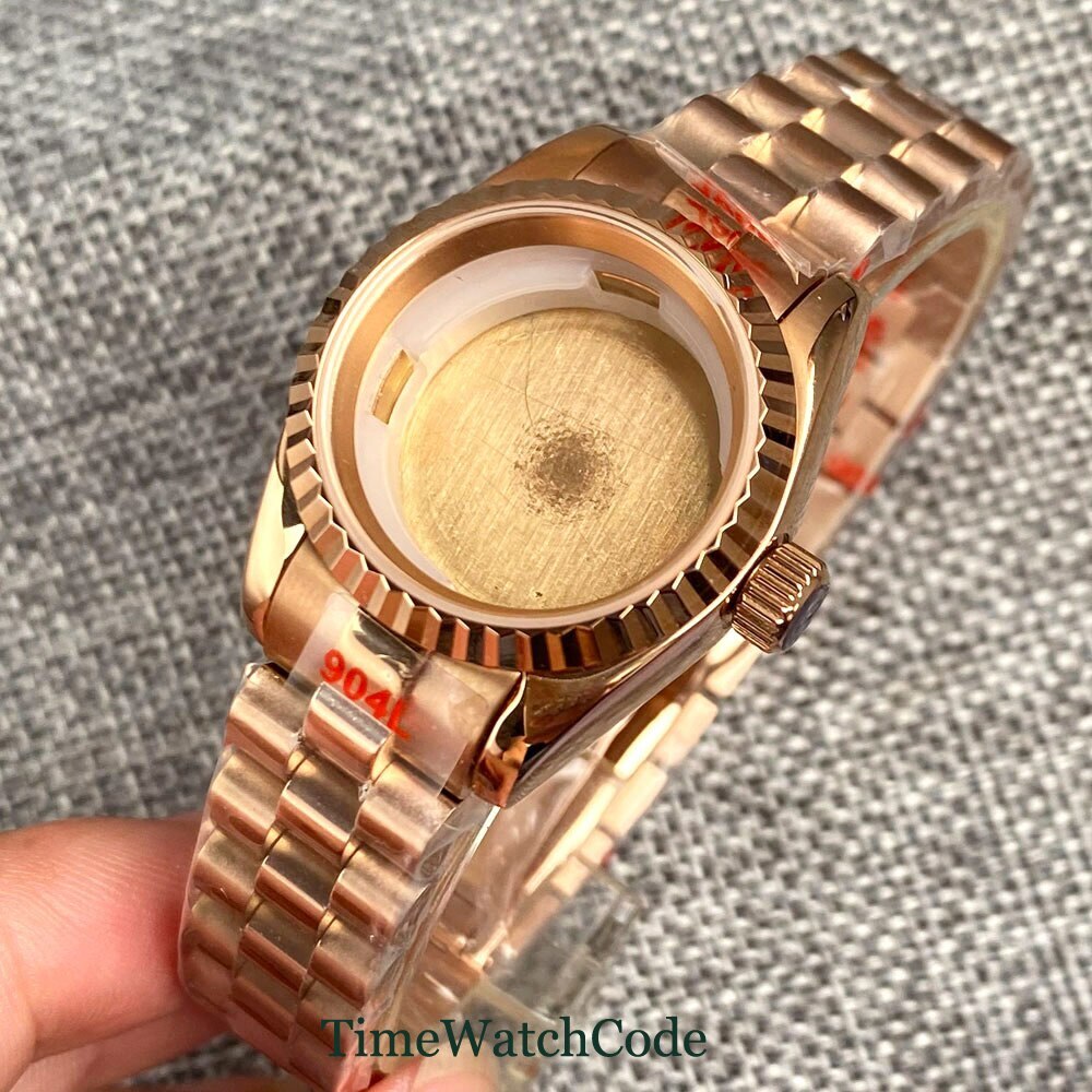 26mm Women Watch Case for NH05A NH06A Movement Sapphire Crystal Lady Watches