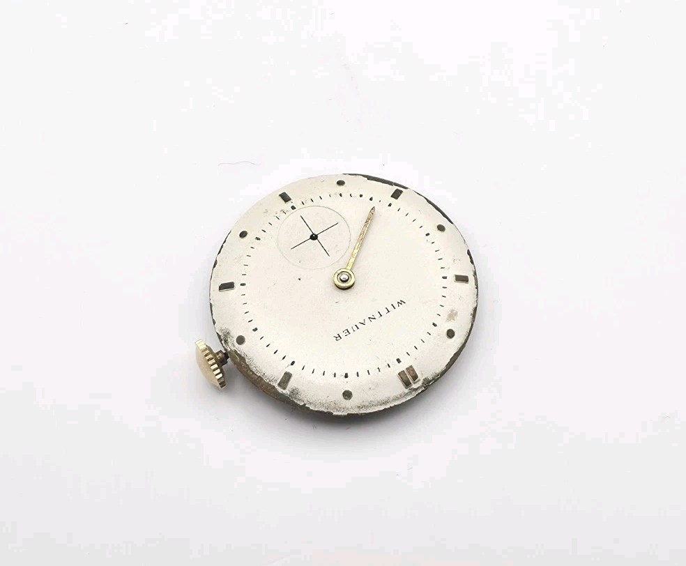 Vintage Wittnauer Revue 76 17J Mechanical Wrist Watch Movement Runs