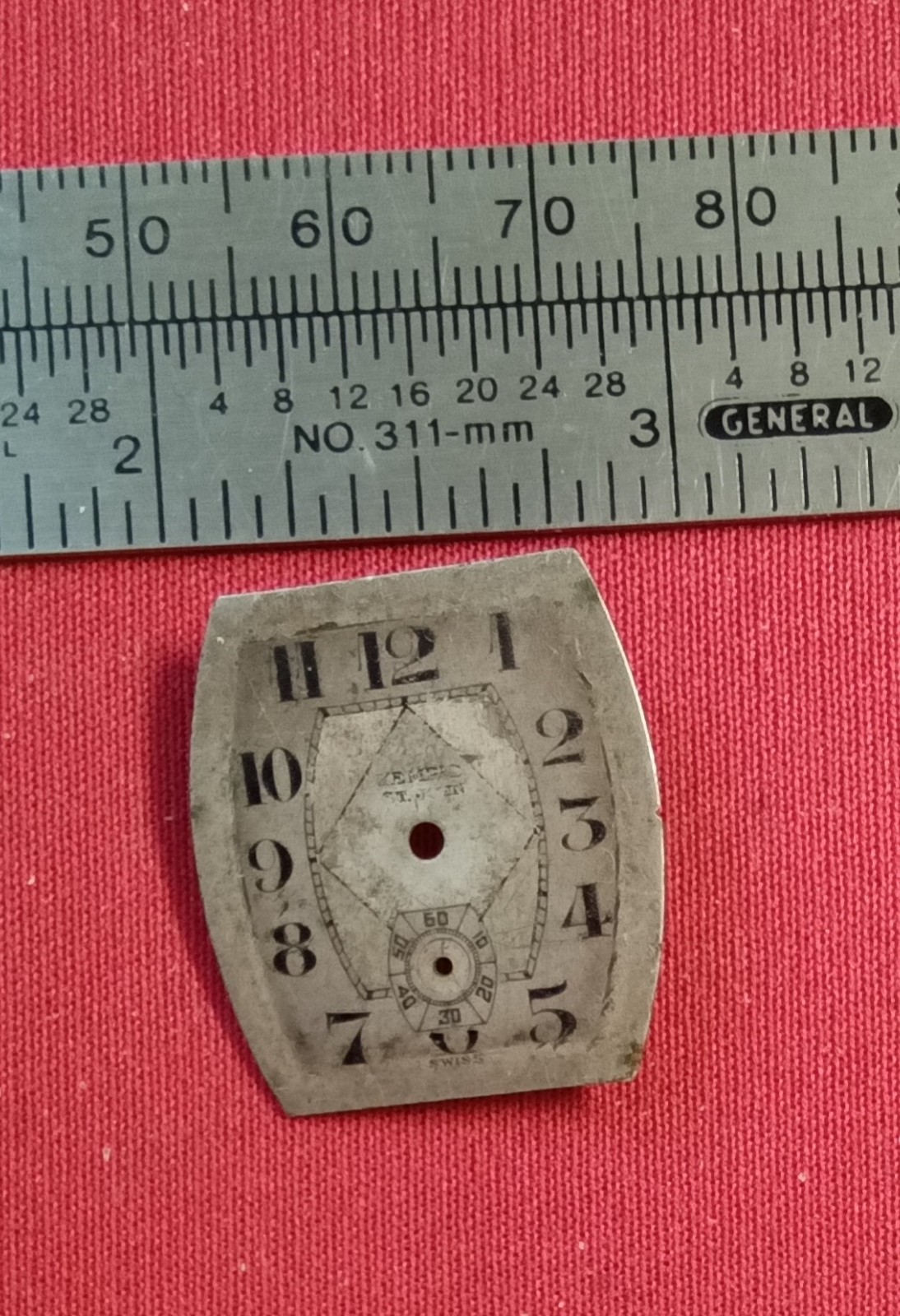 Vintage KEMP Bros. Watch Dial Only
