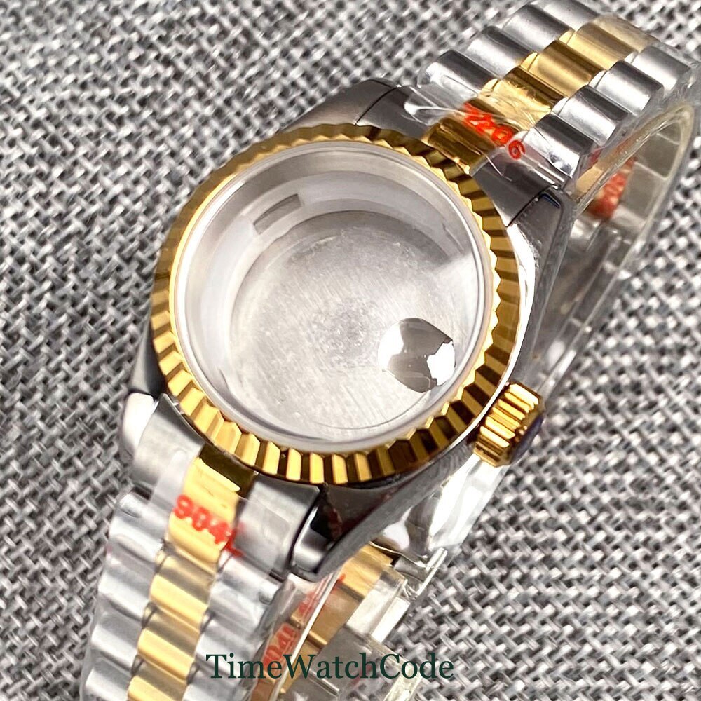 26mm Women Watch Case for NH05A NH06A Movement Sapphire Crystal Lady Watches