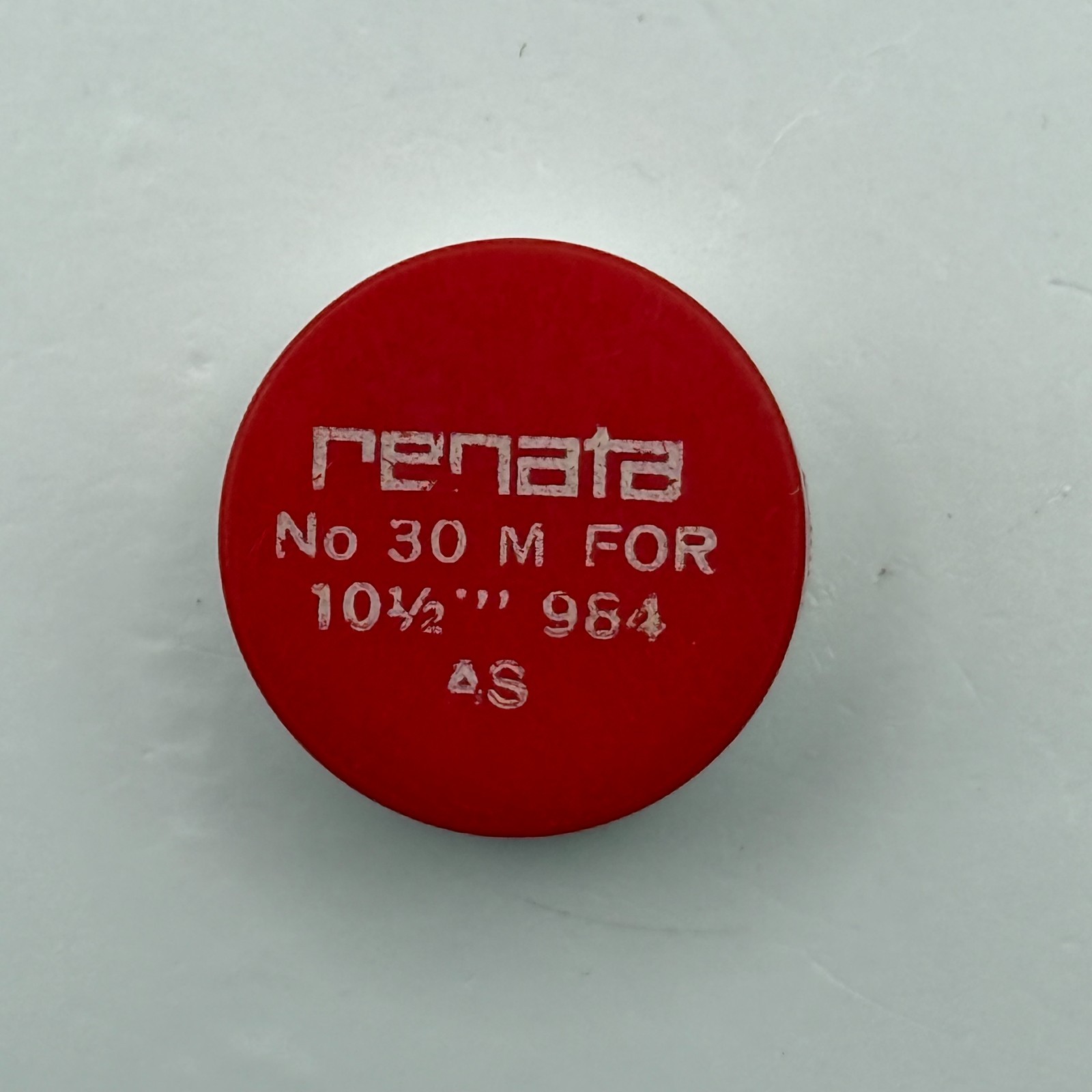 AS 984 Balance Wheel Complete And Spring 10½’’’ Renata 30 M Watch Movement Parts