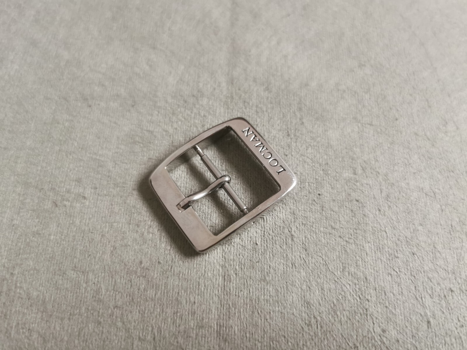 Locman vintage stainless steel buckle mm 20 newoldstock condition