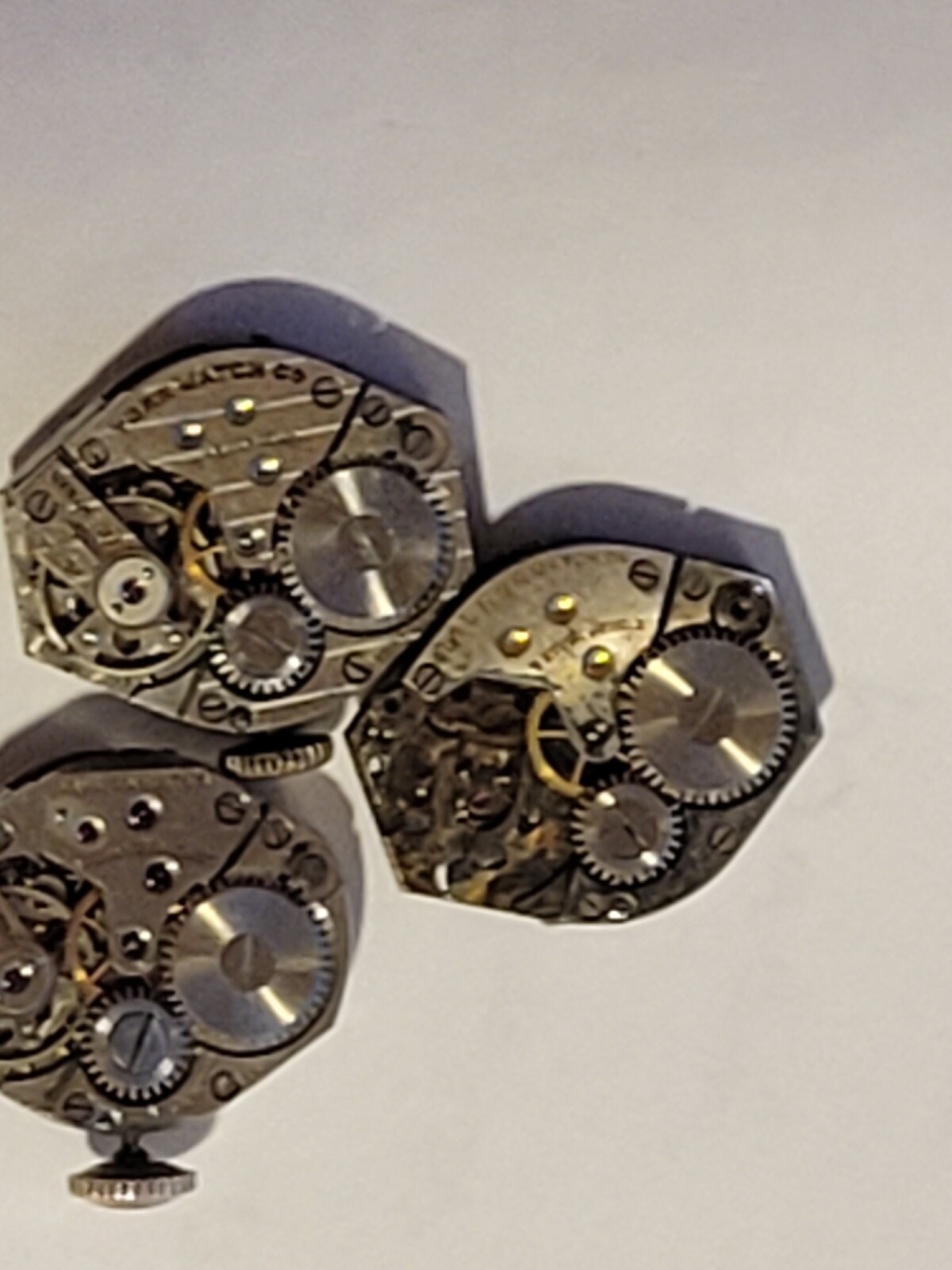 Two Unitas 190 movements plus one partial Unitas 190 movement.
