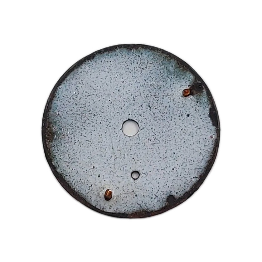 Unbranded 27.5mm Sunk Enamel Swiss Pocket Watch Dial Only 1834