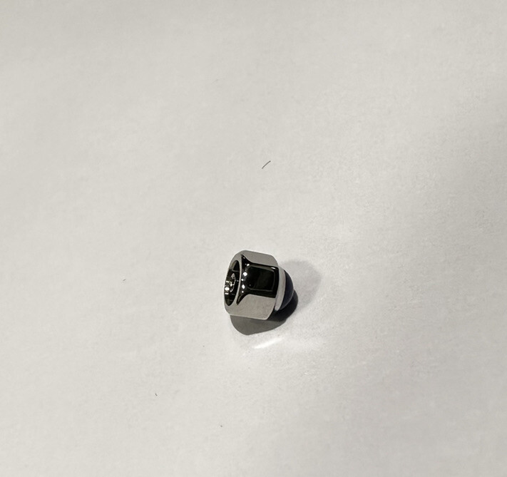 New Generic 4.2mm S/S Water Proof Blue Stone Ladies Crown To Fit Cartier Santos