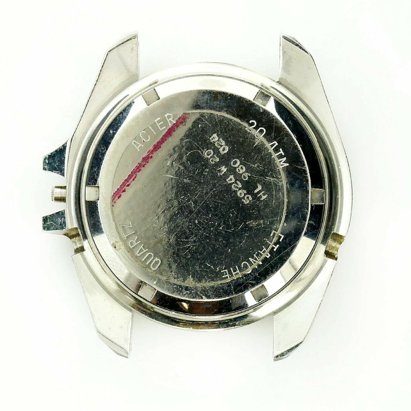 TAG HEUER DIVER HL 980.024 STAINLESS STEEL CASE FOR PARTS OR REPAIRS