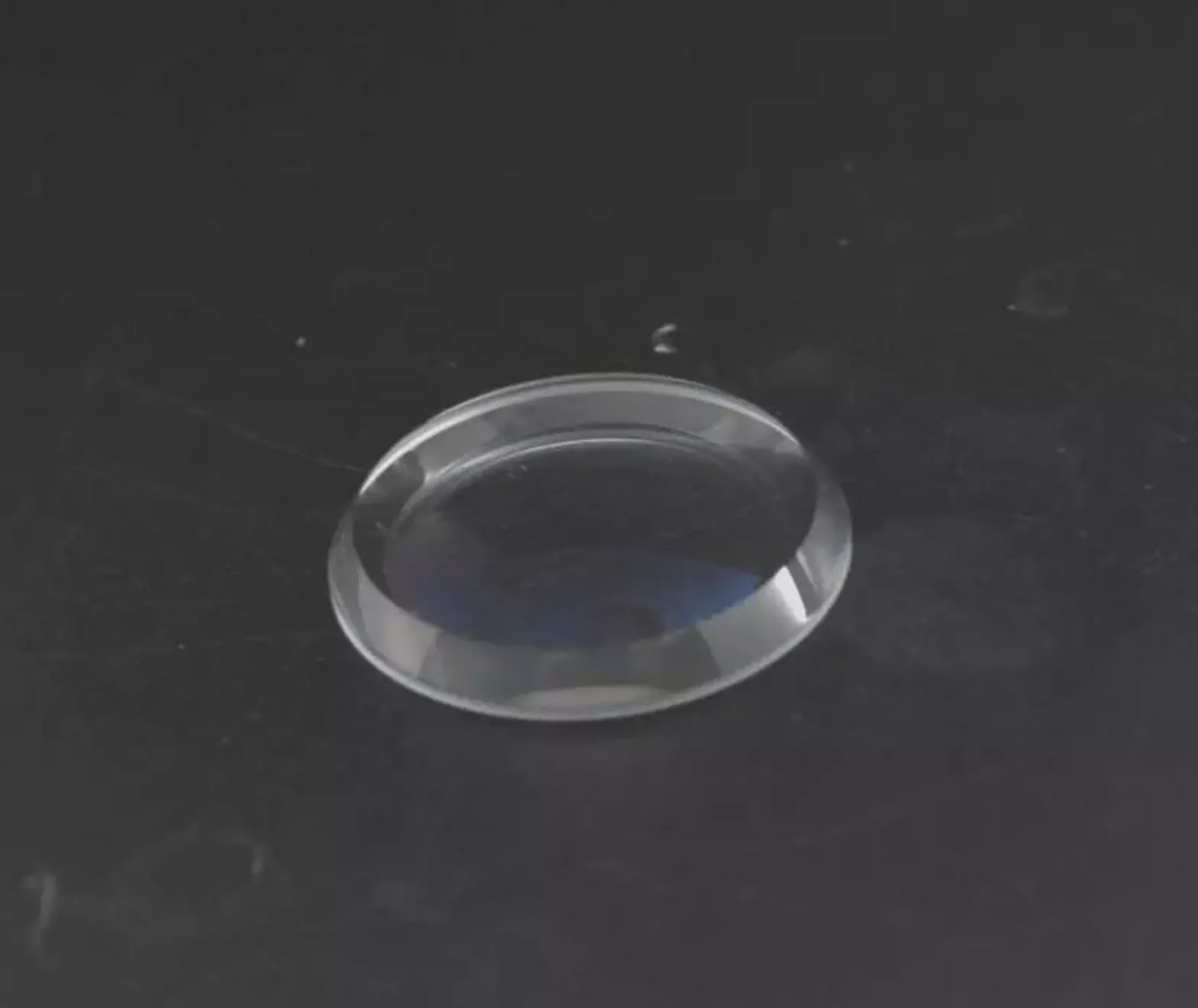 Glass Crystal Seiko Blue AR High Dome Mineral 6105-8000 6105-8009 Flat Top