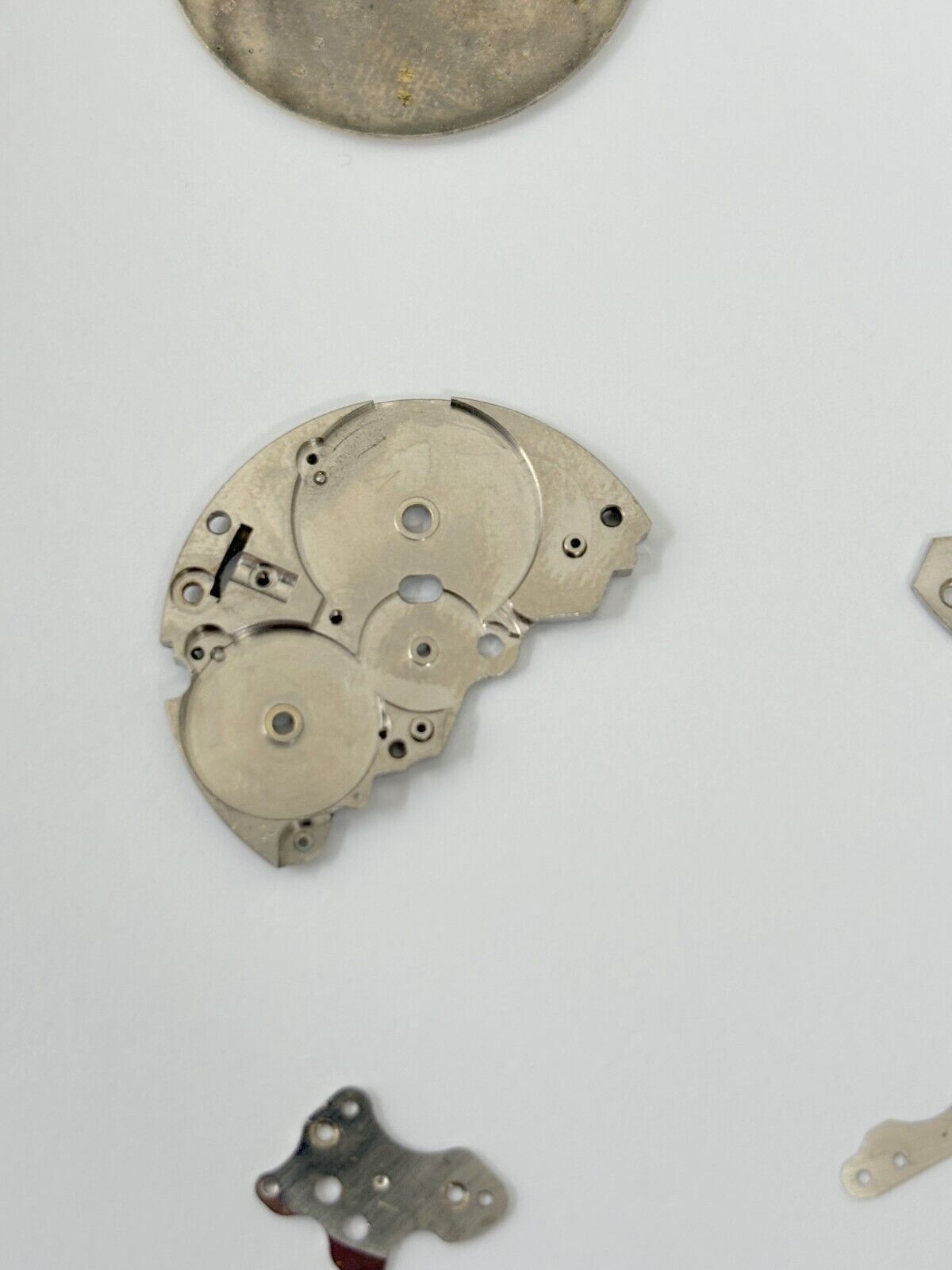 Vulcain Caliber 120 Movement Parts Balance Fork Wheel Spring Bridge Dial Case